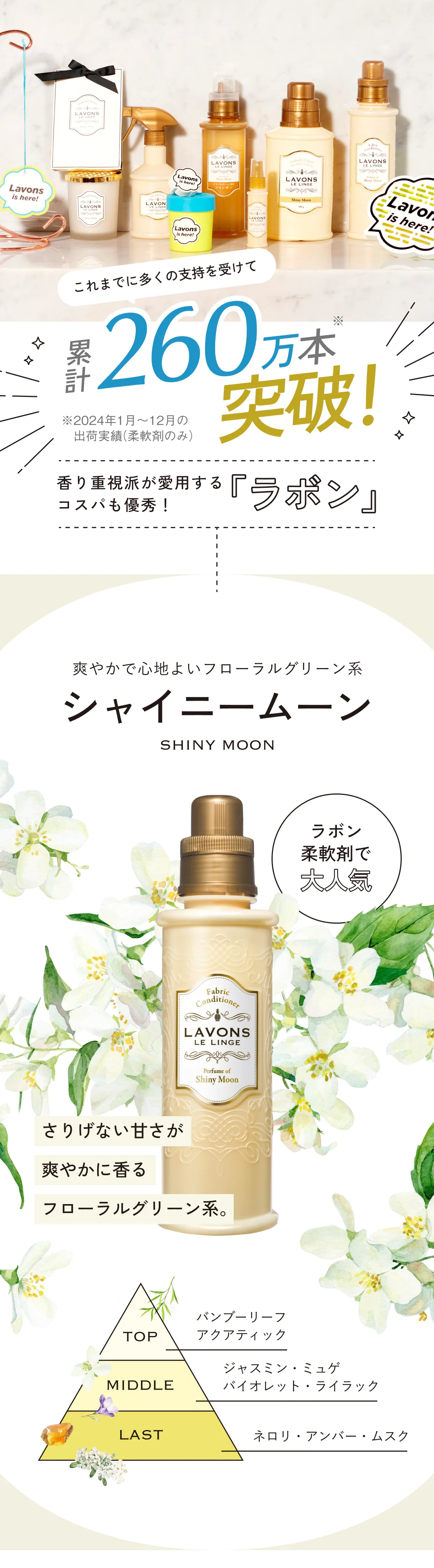 香りにこだわる多くの方に選ばれています。